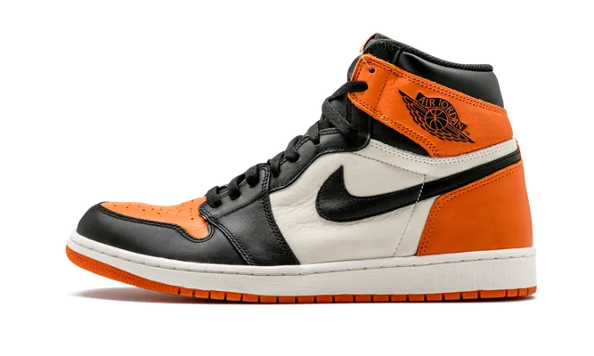 Кроссовки Air Jordan 1 Retro High OG «Shattered Backboard» оранжевый