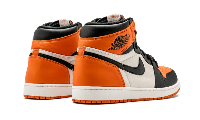 Кроссовки Air Jordan 1 Retro High OG «Shattered Backboard» оранжевый