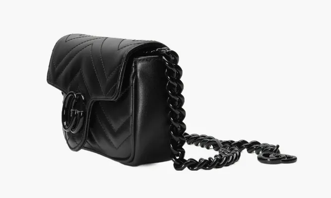 Сумки Gucci Gg Marmont Belt Bag «Black» черный