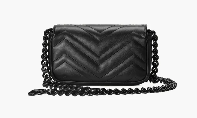 Сумки Gucci Gg Marmont Belt Bag «Black» черный