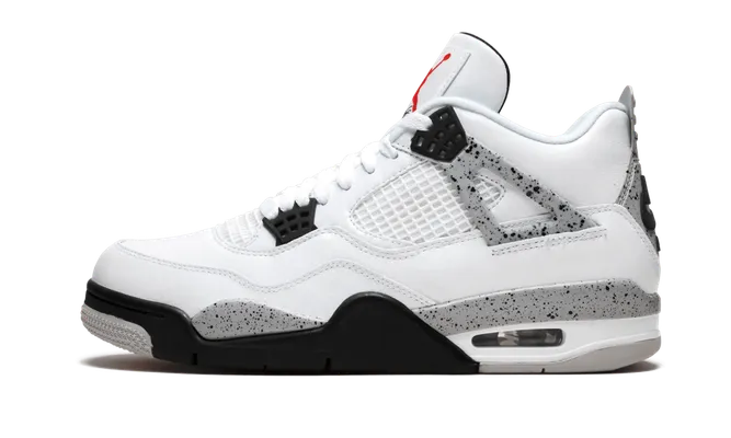 Кроссовки Air Jordan 4 OG «Cement» белый