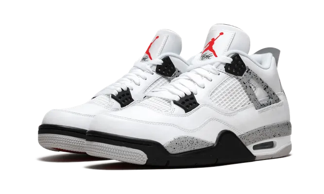 Кроссовки Air Jordan 4 OG «Cement» белый