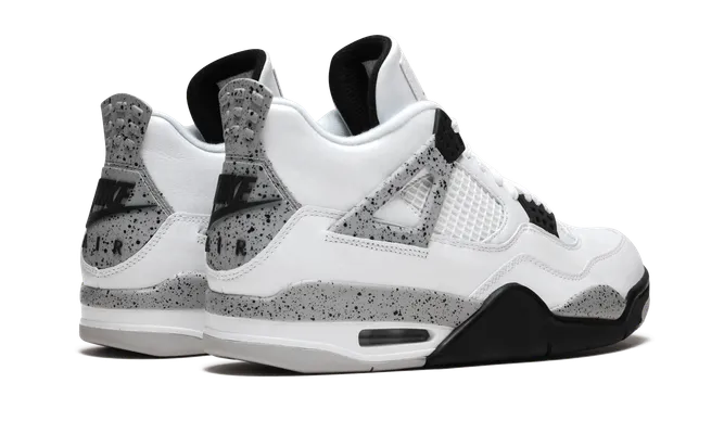 Кроссовки Air Jordan 4 OG «Cement» белый