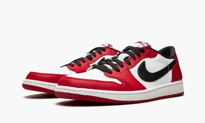 Кроссовки Air Jordan 1 Low OG «Chicago» красный