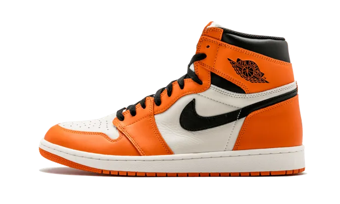 Кроссовки Air Jordan 1 Retro High OG «Reverse Shattered Backboard» оранжевый