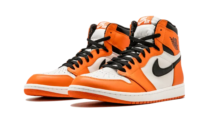 Кроссовки Air Jordan 1 Retro High OG «Reverse Shattered Backboard» оранжевый