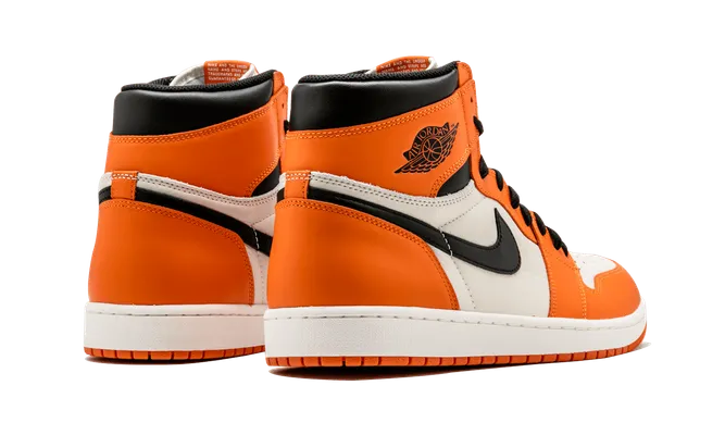 Кроссовки Air Jordan 1 Retro High OG «Reverse Shattered Backboard» оранжевый