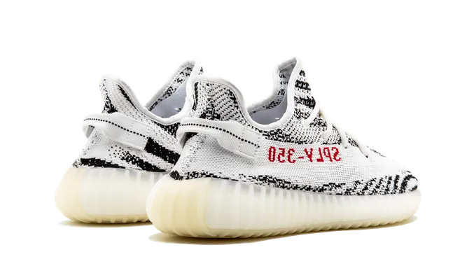 Кроссовки Yeezy Boost 350 V2 «Zebra» белый