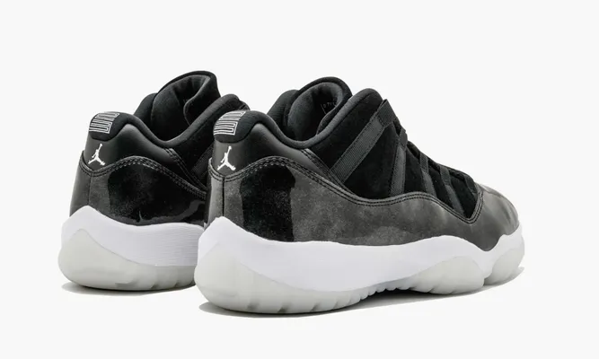 Для баскетбола Jordan 11 Retro Low «Barons» черный