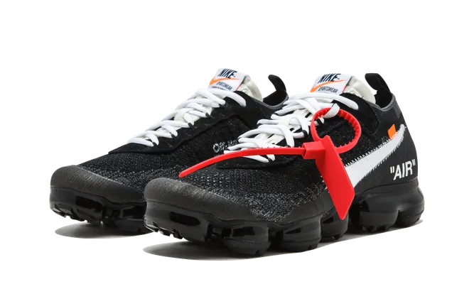 Кроссовки Nike The 10: Air Vapormax Fk «Off-white» черный