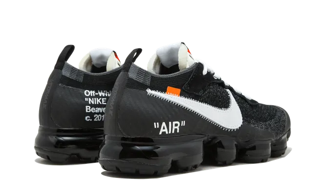 Кроссовки Nike The 10: Air Vapormax Fk «Off-white» черный