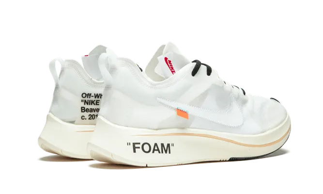 Кроссовки Nike The 10 : Zoom Fly «Off-white» белый