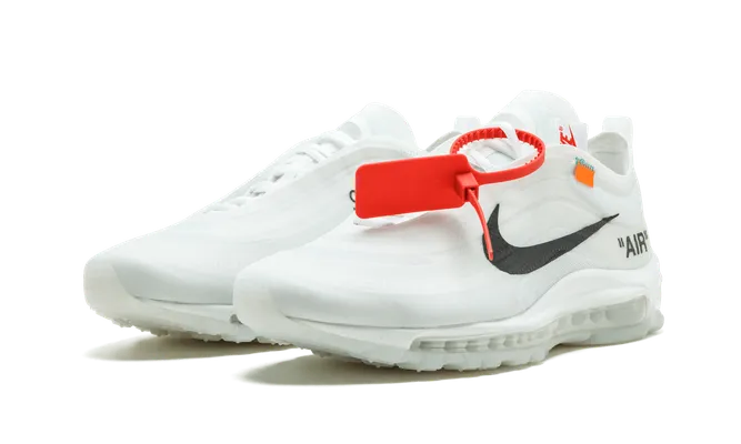 Кроссовки Nike The 10 : Air Max 97 OG «Off-white - White» белый