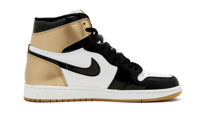 Кроссовки Air Jordan 1 Retro High OG Nrg «Gold Top 3» желтый