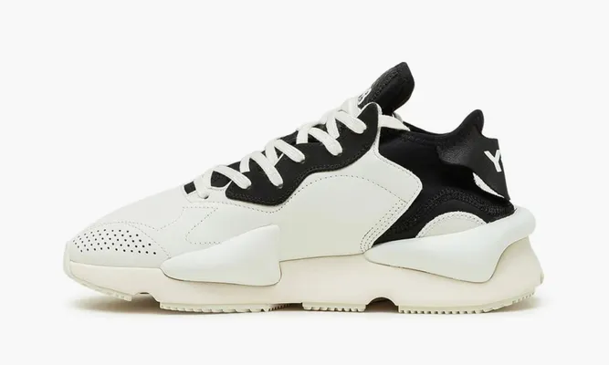 Кроссовки Adidas Y-3 Kaiwa «White Black» белый