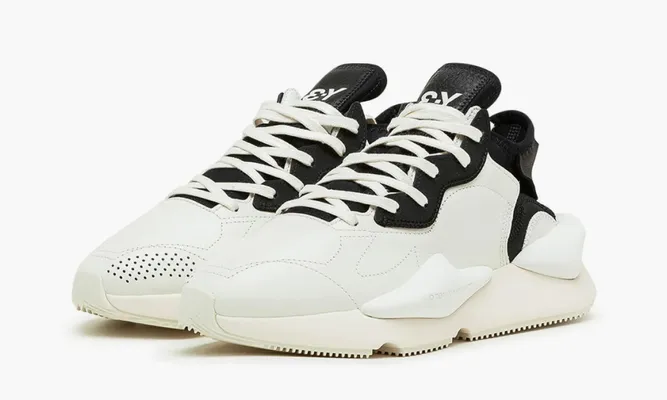 Кроссовки Adidas Y-3 Kaiwa «White Black» белый