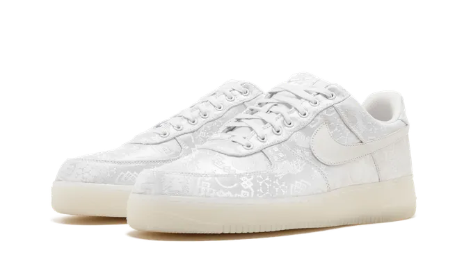 Кроссовки Nike Air Force 1 PRM Clot «Clot-1world» белый