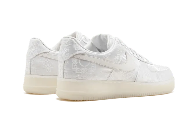 Кроссовки Nike Air Force 1 PRM Clot «Clot-1world» белый