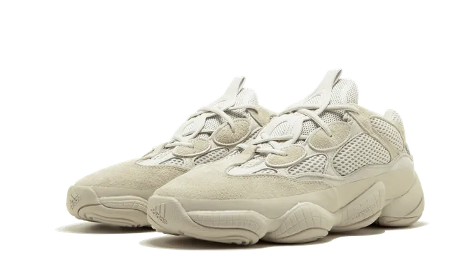 Кроссовки Yeezy 500 «Blush / Desert Rat» кремовый