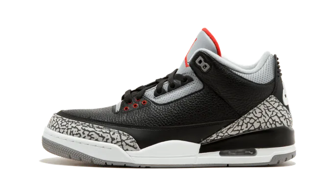Кроссовки Air Jordan 3 OG «Black / Cement» черный