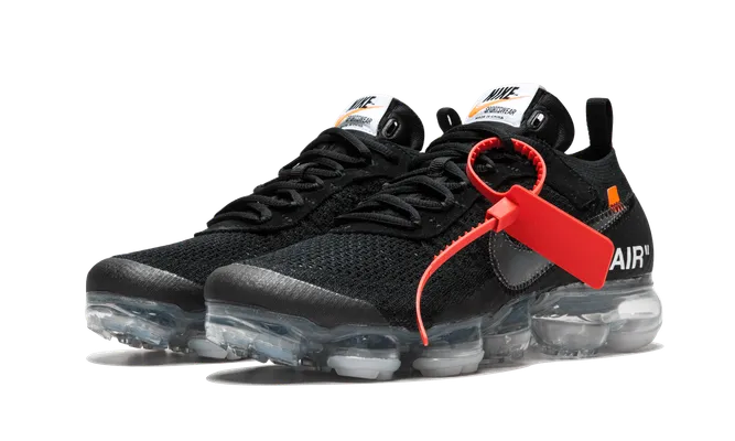 Кроссовки Nike The 10 : Air Vapormax Fk «Off-white - Black» черный