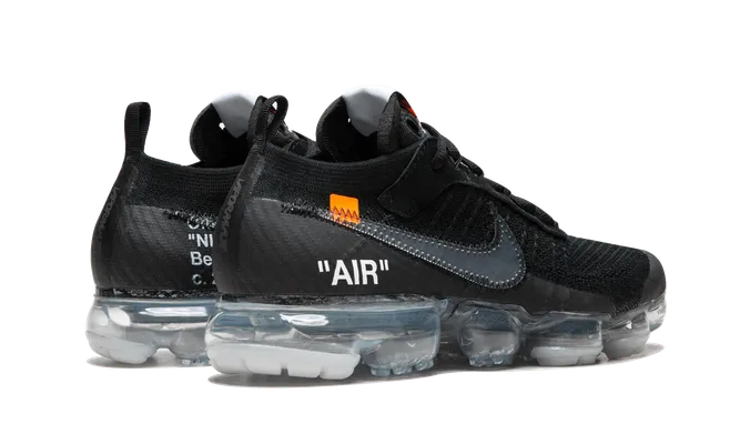 Кроссовки Nike The 10 : Air Vapormax Fk «Off-white - Black» черный