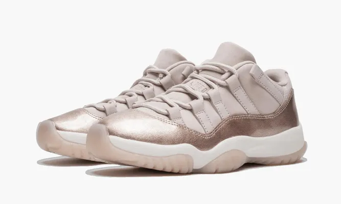 Для баскетбола Jordan 11 Retro Low WMNS «Rose Gold» коричневый