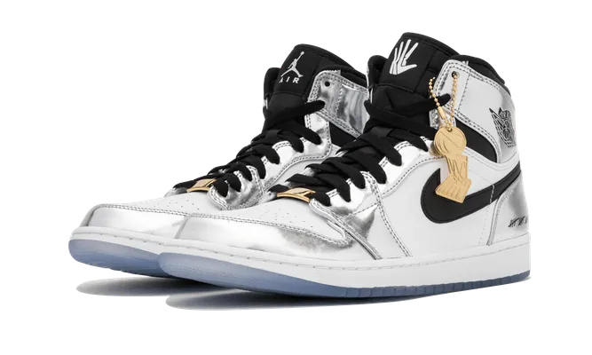 Кроссовки Air Jordan 1 Retro High «Think 16 / Kawhi Leonard» белый