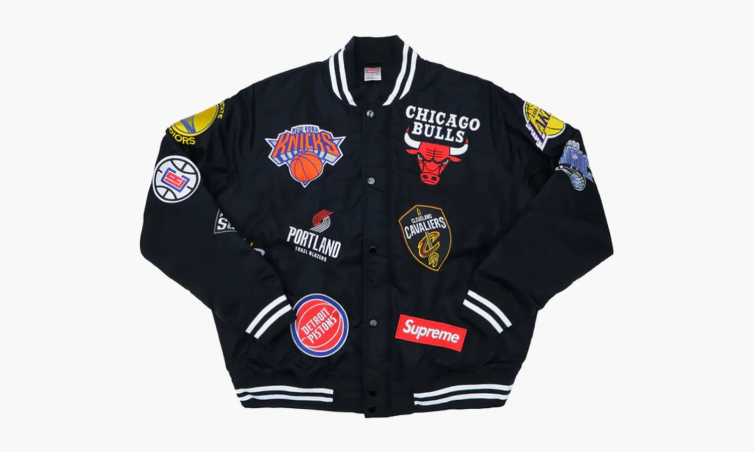 Nike Supreme X X Nba Teams Warm-up Jacket «Black»