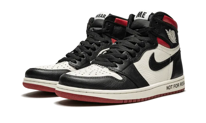 Кроссовки Air Jordan 1 High OG Nrg «Not For Resale» Varsity Red черный