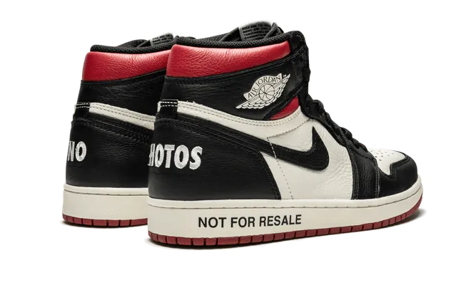 Кроссовки Air Jordan 1 High OG Nrg «Not For Resale» Varsity Red черный