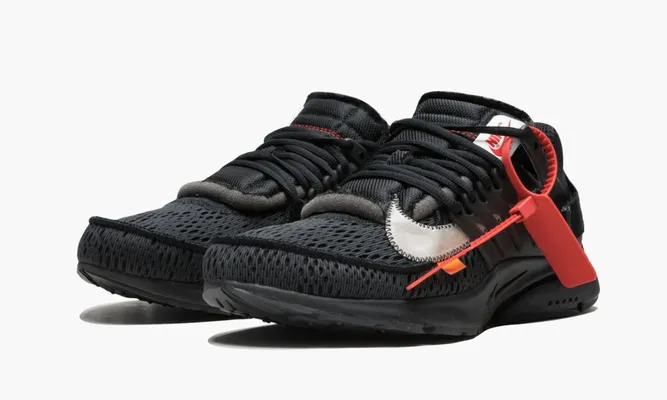 Кроссовки Nike The 10 : Air Presto «Off-white Polar Opposites Black» черный