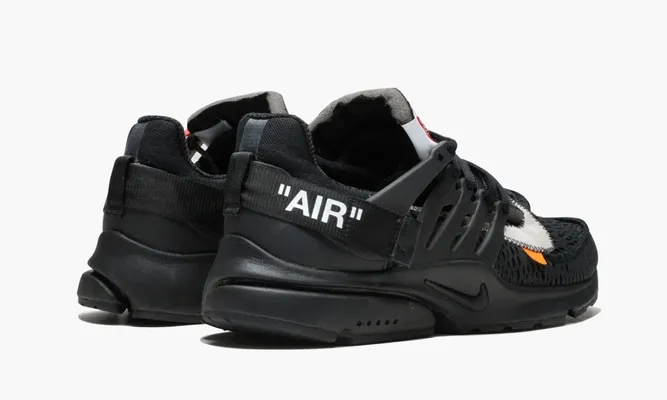 Кроссовки Nike The 10 : Air Presto «Off-white Polar Opposites Black» черный
