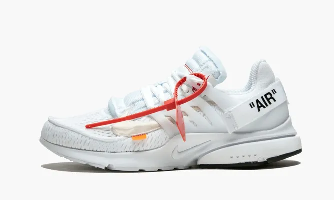 Кроссовки Nike The 10 : Air Presto «Off-white Polar Opposites White» белый