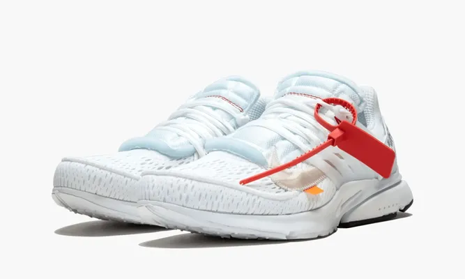 Кроссовки Nike The 10 : Air Presto «Off-white Polar Opposites White» белый