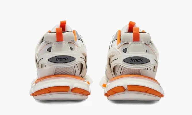 Кроссовки Balenciaga Track «White Orange» белый