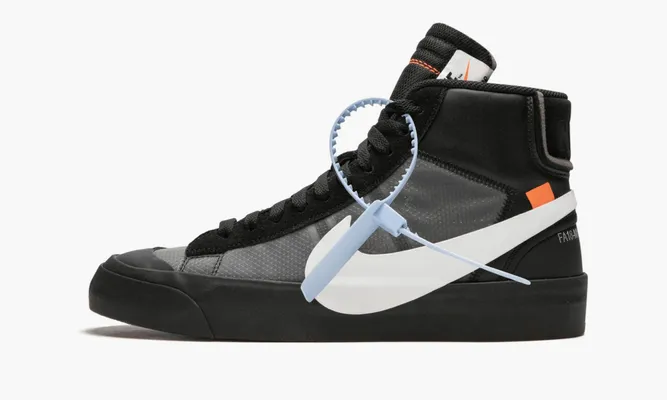 Кроссовки Nike Blazer Mid «Off-white Grim Reaper» черный