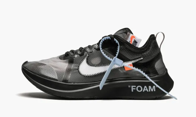 Кроссовки Nike Zoom Fly «Off-white Black Silver» черный