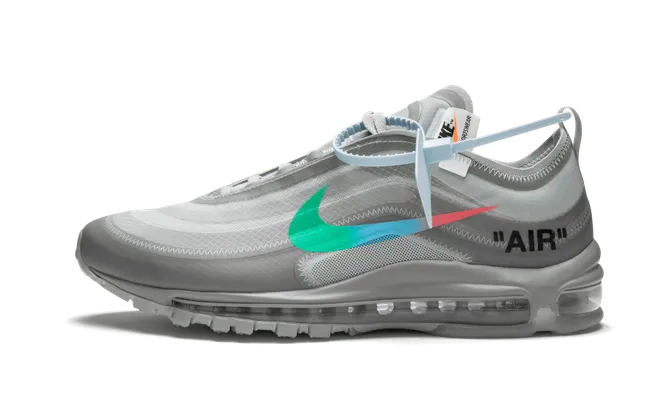 Кроссовки Nike The 10: Air Max 97 OG «Off-white - Menta» серый