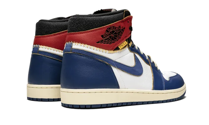 Кроссовки Air Jordan 1 High Nrg / Un «Union - Storm Blue» синий