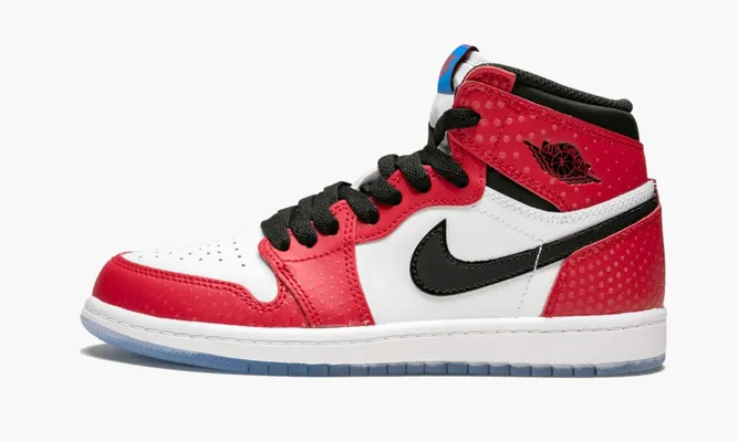 Для самых маленьких Air Jordan 1 Retro High OG PS «Spider-man Origin Story» Kids красный