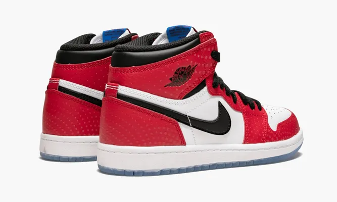 Для самых маленьких Air Jordan 1 Retro High OG PS «Spider-man Origin Story» Kids красный
