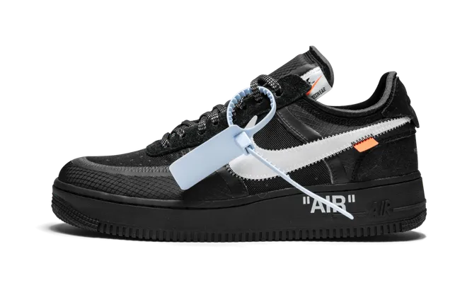 Кроссовки Nike The 10: Air Force 1 Low «Off-white Black» черный