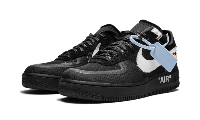 Кроссовки Nike The 10: Air Force 1 Low «Off-white Black» черный