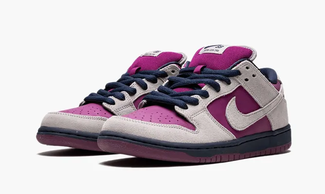 Кроссовки Nike SB Dunk Low «Atmosphere Grey True Berry» серый,розовый