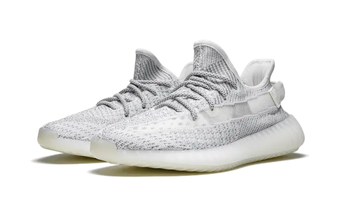 Кроссовки Yeezy Boost 350 V2 Reflective «Static» белый