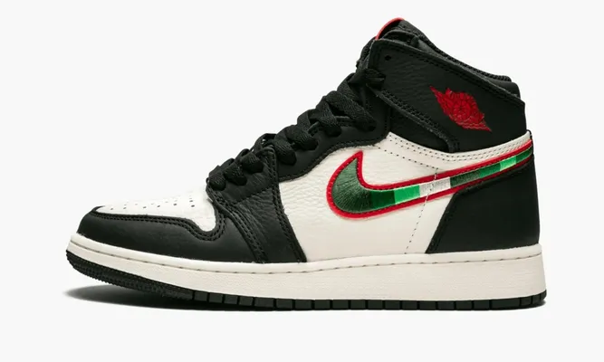 Кроссовки Air Jordan 1 High OG GS «Sports Illustrated / A Star Is Born» черный,белый