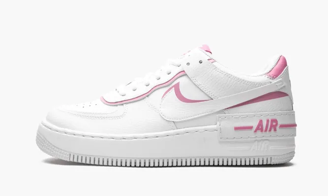 Кроссовки Nike Air Force 1 Low Shadow WMNS «White Magic Flamingo» белый