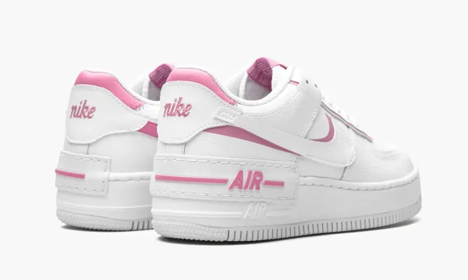 Кроссовки Nike Air Force 1 Low Shadow WMNS «White Magic Flamingo» белый