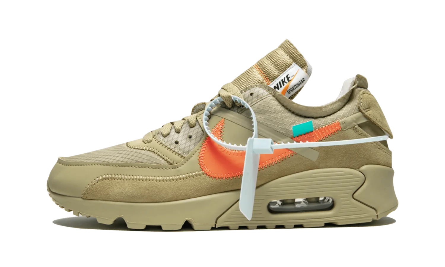 Nike The 10: Air Max 90 «Off-white / Desert Ore»